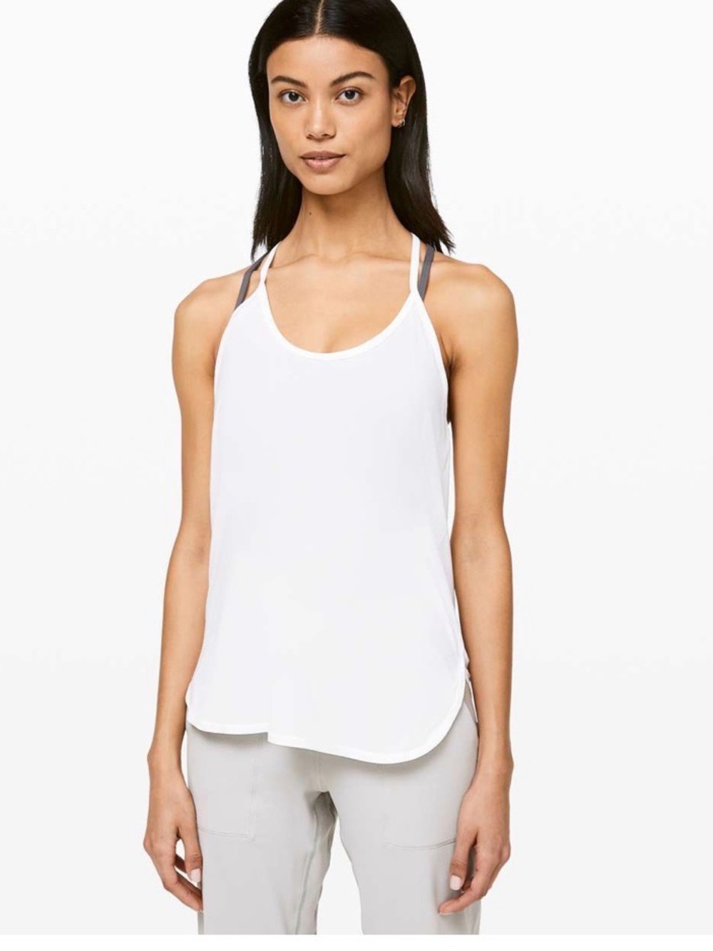 Lululemon Delicate Day Tank in Off White - Picture 2 of 5